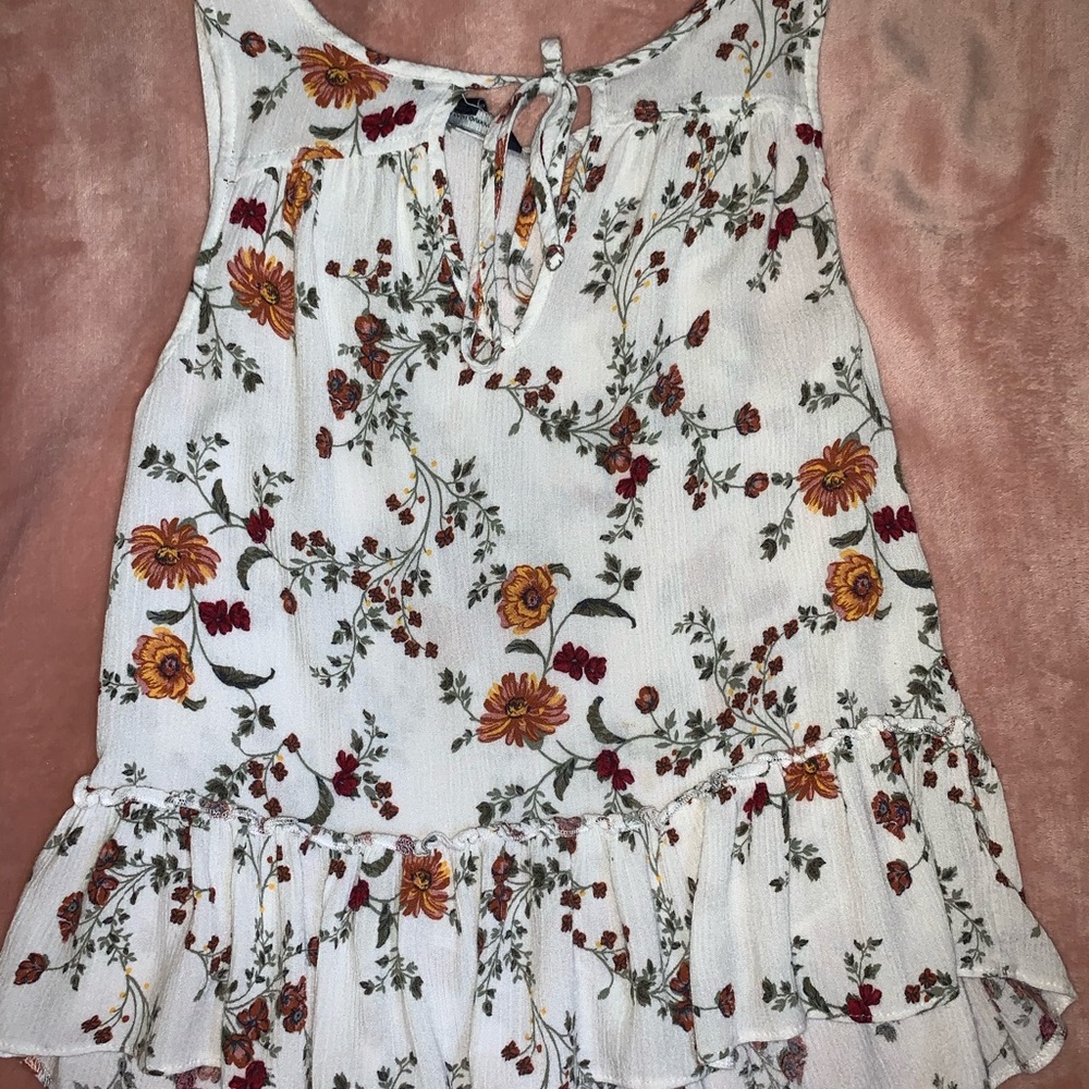 peplum tank top from american eagle!